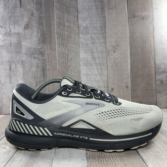 Brooks Adrenaline GTS 23 Mens 10 Extra Wide Running Shoes Athletic Sneakers Gray - Picture 7 of 16